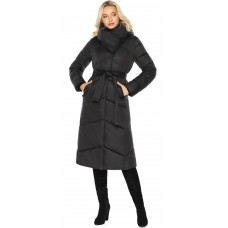 Черная куртка с карманами женская модель 47260 (ОСТАЛСЯ ТОЛЬКО 38(4XS)) 40 (3XS)