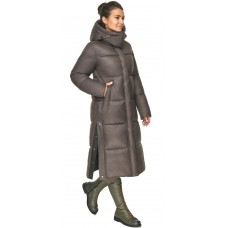 Капучиновая женская куртка с карманами модель 52650 42 (XXS)