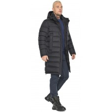 Графитовая куртка зимняя городская мужская модель 51300
