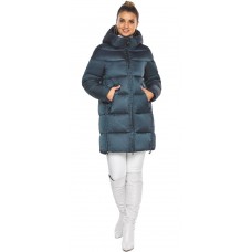 Женская куртка сапфировая с функциональными деталями модель 51120 46 (S)